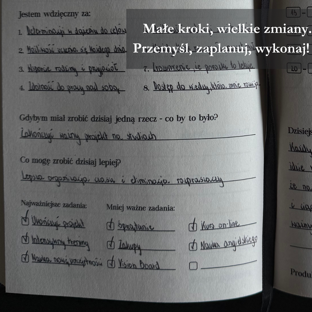 Dziennik Progresu 2.0 + Pióro wieczne